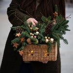 Outdoor Christmas Gift Baskets