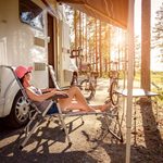 10 Best RV Camping Gift Baskets for Couples & Families Family vacation travel RV, holiday trip in motorhome, Caravan car Vacation.